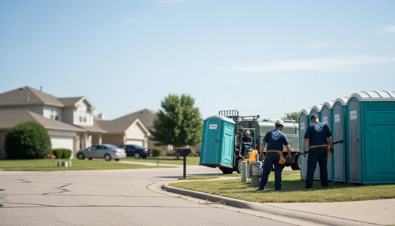 Porta Potty Rental in Bluffton, OH near me